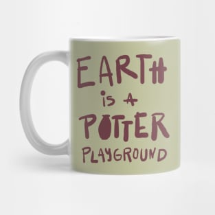 Pottery teacher playground Mug